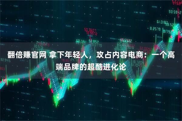 翻倍赚官网 拿下年轻人，攻占内容电商：一个高端品牌的超酷进化论
