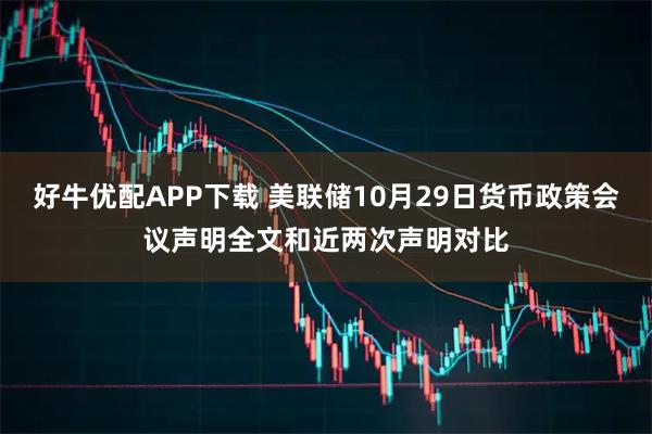 好牛优配APP下载 美联储10月29日货币政策会议声明全文和近两次声明对比